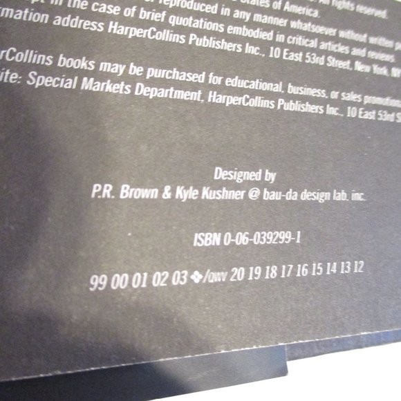 WWE Mankind Vintage 1999 Mick Foley Medium Black Brown White WWF Wrestling Book - Picture 5 of 7